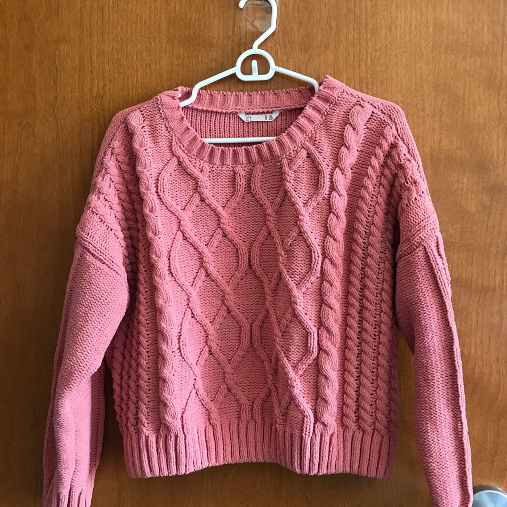 Pink sweater